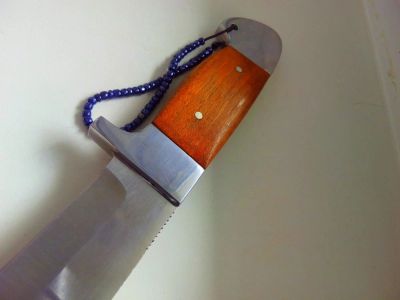 Лот: 11290061. Фото: 1. Нож "тополь" туристический. Ножи, топоры