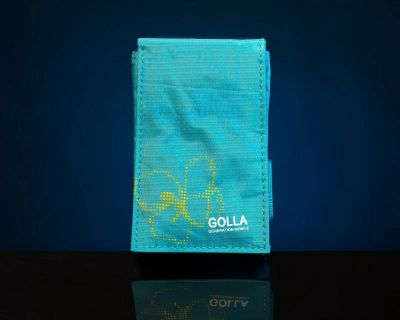 Лот: 19915569. Фото: 1. Кошелек GOLLA (бабочка, голубой... Чехлы, бамперы