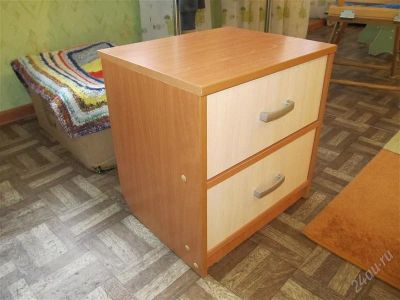 Лот: 2355010. Фото: 1. Тумба прикроватная (2 ящика). Стойки и тумбы для аппаратуры