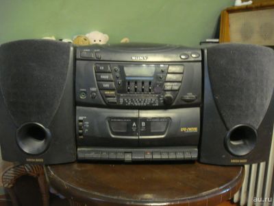 Лот: 9787702. Фото: 1. магнитола sony gfd-zw220L. Музыкальные центры, магнитолы