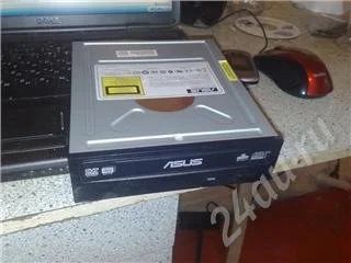 Лот: 379446. Фото: 1. DVD R\RW ASUS. Приводы CD, DVD, BR, FDD