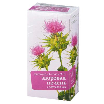 Лот: 23722886. Фото: 1. Фиточай Алтай № 8 Здоровая печень... Лекарства