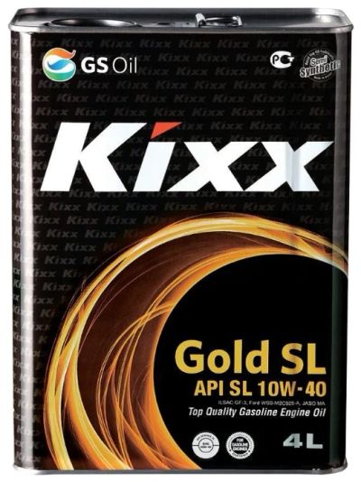 Лот: 8152677. Фото: 1. Масло моторное Kixx GOLD SJ 10w40... Масла, жидкости