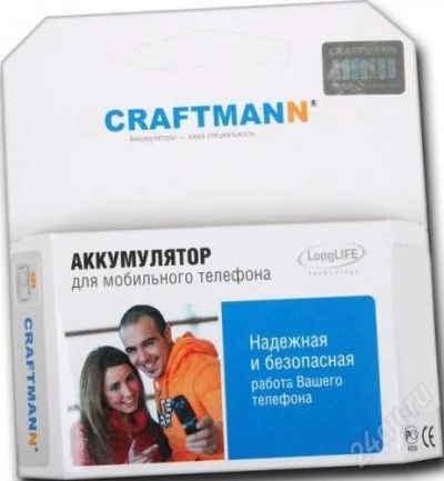 Лот: 1492213. Фото: 1. Аккумулятор Nokia BL-4L - Craftmann... Аккумуляторы