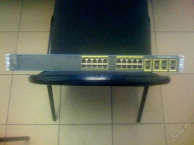 Лот: 801108. Фото: 1. Cisco 2960G. Маршрутизаторы (роутеры)