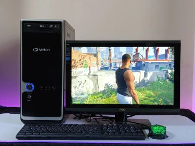 Лот: 25515655. Фото: 1. Компьютер 4 core/16Gb/HD 6670... Компьютеры в сборе