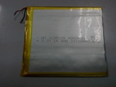 Лот: 9880519. Фото: 1. АКБ 3.7V 4000Mah 106X95X3,5мм... Запчасти для планшетов