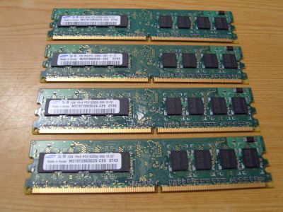 Лот: 3203018. Фото: 1. Оперативная память Samsung PC2-5300U... Оперативная память