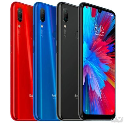 Лот: 15753038. Фото: 1. Xiaomi Redmi Note 7 6/64Gb Blue... Смартфоны