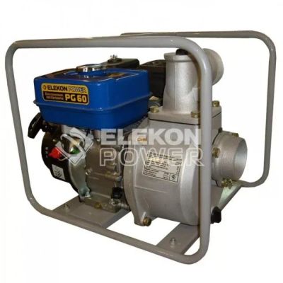 Лот: 9945694. Фото: 1. Мотопомпа elekon power pg60. Насосы садовые, мотопомпы
