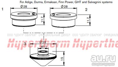 Лот: 17159980. Фото: 1. Hypertherm Centricut для Precitec... Плазменная резка металлов