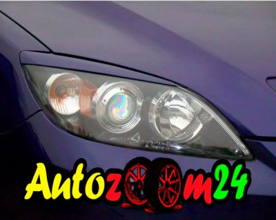 Лот: 6769301. Фото: 1. Реснички на фары Mazda-3-BK в... Детали тюнинга
