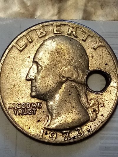 Лот: 19392889. Фото: 1. Монета Washington Quarter. Америка