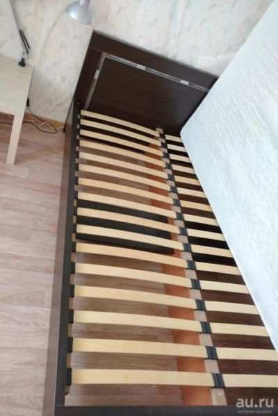 Лот: 9058694. Фото: 1. Кровать двуспальная с матрасом. Кровати