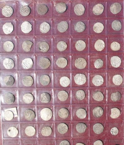 Лот: 16441347. Фото: 1. серебряные дирхемы,коллекция,60... Древние страны