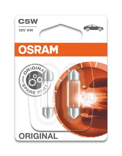 Лот: 11315705. Фото: 1. Osram C5W Original 6418-02B. Оптика и освещение