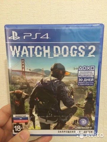 Лот: 11917795. Фото: 1. Watch dogs 2 (часы собаки 2). Игры для консолей