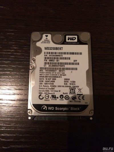 Лот: 9138115. Фото: 1. HDD WD 320 Gb. Жёсткие диски (HDD)