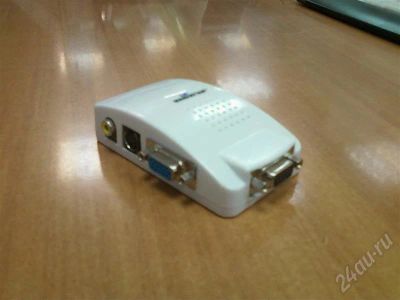 Лот: 734054. Фото: 1. Переходник VGA - S-Video, RCA... Шлейфы, кабели, переходники