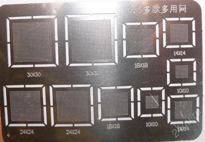 Лот: 356860. Фото: 1. Трафарет BGA универсальный. Радиолюбительский инструмент