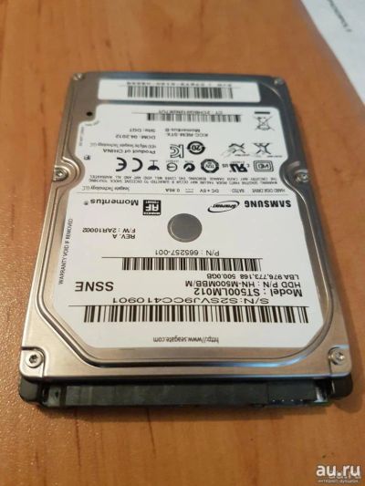 Лот: 8763359. Фото: 1. жесткий диск 500Gb для ноутбука. Жёсткие диски (HDD)