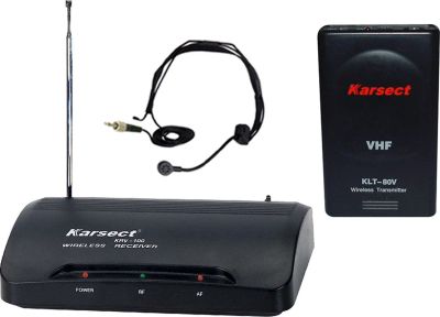 Лот: 10995973. Фото: 1. Karsect KRV-100/KLT-80V/HT-3A... Студийные микрофоны, радиомикрофоны и радиосистемы