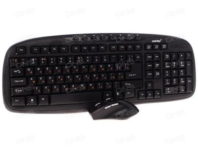 Лот: 10235822. Фото: 1. Клавиатура+мышь Smartbuy SBC-217508AG-K... Клавиатуры и мыши