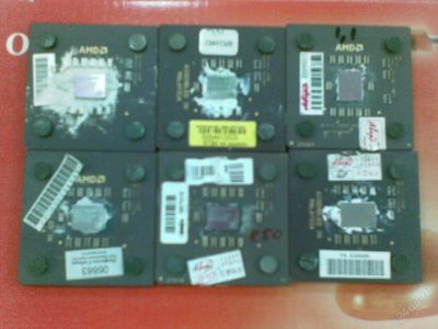 Лот: 57123. Фото: 1. Кучка проциков Socket A (462). Красноярск