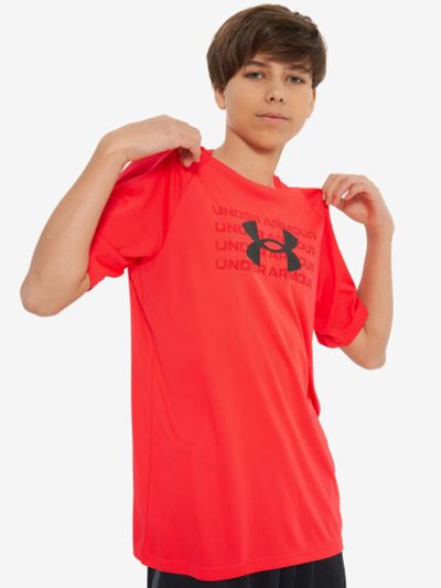 Лот: 24399199. Фото: 1. Футболка для мальчиков Under Armour... Другое (спортивная одежда)