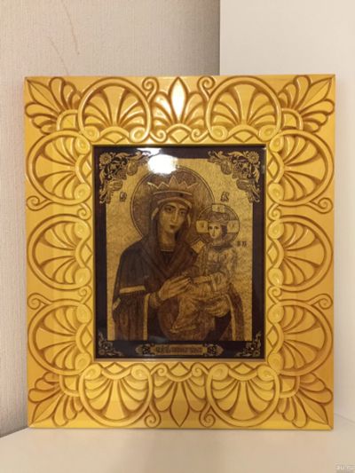 Лот: 16775573. Фото: 1. Икона Пресвятая Богородица Споручница... Иконы