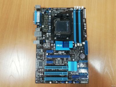 Лот: 17655390. Фото: 1. Asus M4A7BL LE rev 2.02. Материнские платы