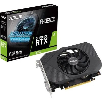 Лот: 24586859. Фото: 1. Видеокарта ASUS GeForce RTX 3050... Видеокарты