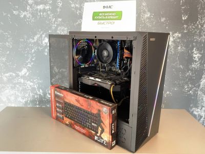 Лот: 18608400. Фото: 1. Компьютер AMD Ryzen 5 1400 4/8... Компьютеры в сборе