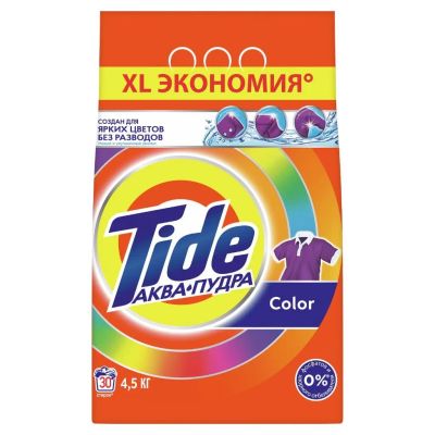 Лот: 24116474. Фото: 1. Стиральный порошок Tide, 4.5 кг... Бытовая химия