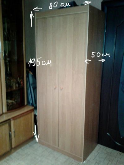 Лот: 5385156. Фото: 1. Шкаф плательный. Шкафы, шкафы-купе
