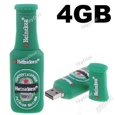 Лот: 2125059. Фото: 1. Оригинальная флэшка в форме пива. USB-флеш карты
