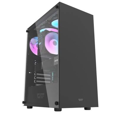 Лот: 24946741. Фото: 1. Корпус ATX Б_БП DarkFlash DK100... Корпуса, блоки питания