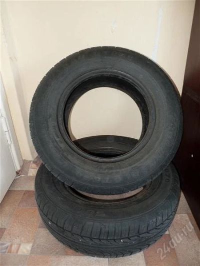 Лот: 2861003. Фото: 1. Две летних покрышки Goodyear R13. Шины