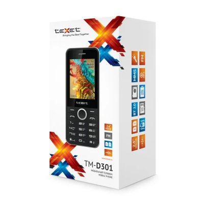 Лот: 9324498. Фото: 1. Мобильный телефон TEXET TM-D301... Кнопочные мобильные телефоны