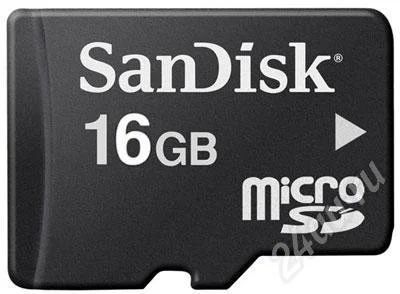 Лот: 433144. Фото: 1. MicroSD флэш карта - 16 GB. Разное