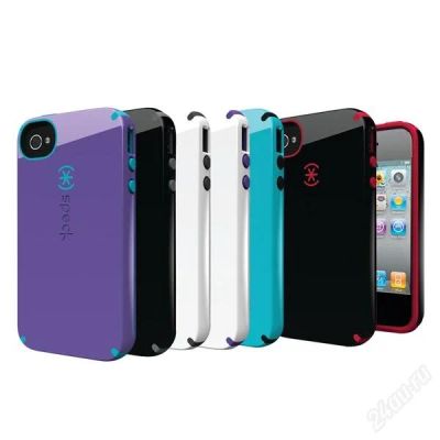 Лот: 2747380. Фото: 1. Кейс-чехол iPhone 4 Speck CandyShell... Чехлы, бамперы