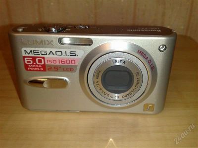 Лот: 1059628. Фото: 1. Panasonic Lumix DMC-FX3 состояние... Цифровые компактные