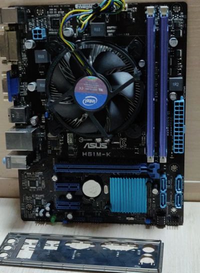 Лот: 19395747. Фото: 1. Комплект Intel Core i3-3220, ОЗУ... Комплекты запчастей