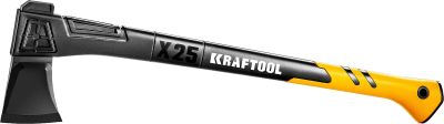 Лот: 19405407. Фото: 1. Топор-колун в чехле Kraftool X25... Ручной инструмент