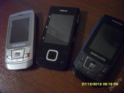 Лот: 2337911. Фото: 1. samsung d900 2шт + nokia 5330. Кнопочные мобильные телефоны