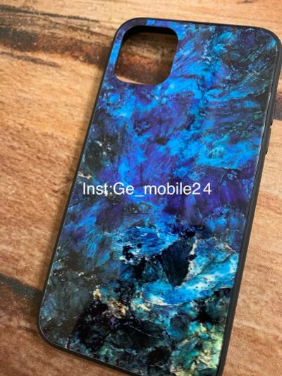 Лот: 16402250. Фото: 1. Чехол на iphone 11 из закаленного... Чехлы, бамперы