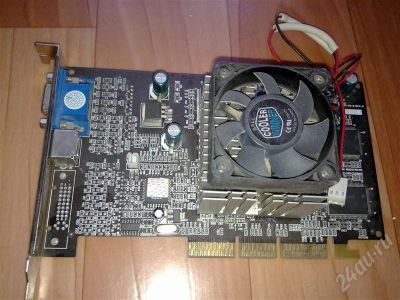 Лот: 627947. Фото: 1. Geforce4 MX440SE 64Mb 128bit agp... Видеокарты