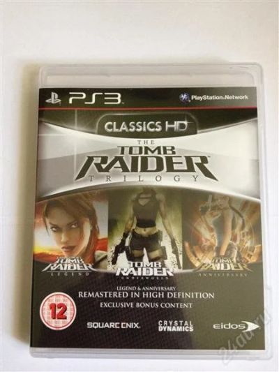 Лот: 2058964. Фото: 1. The Tomb Raider Trilogy Classics... Игры для консолей