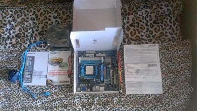 Лот: 2898675. Фото: 1. Gigabyte GA-880GM-UD2H 1200 срочно... Материнские платы