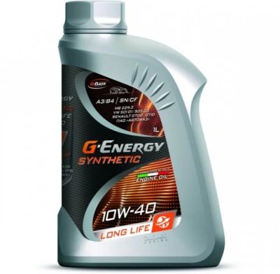 Лот: 20345046. Фото: 1. G-Energy Synthetic Long life 10W-40... Масла, жидкости